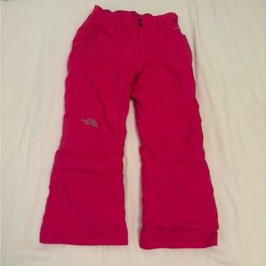Pink Northface youth ski pants | Size youth medium M 10/12